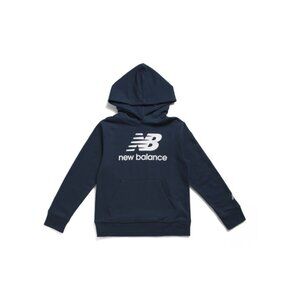 NEW BALANCE Blue Big Boys Pull Over Hoodie